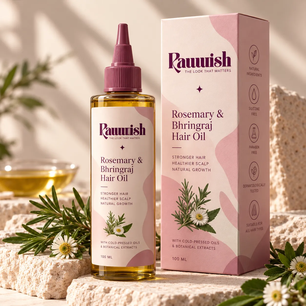 Rosemary & Bhringraj Hair Oil