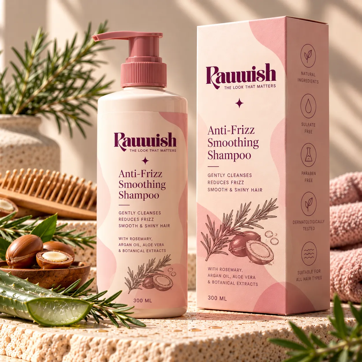 Anti-Frizz Smoothing Shampoo